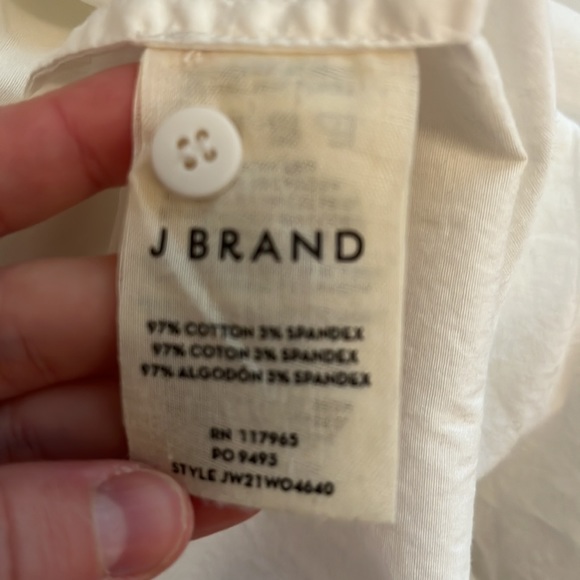 J Brand Cotton Shirt Size S - Picture 6 of 9